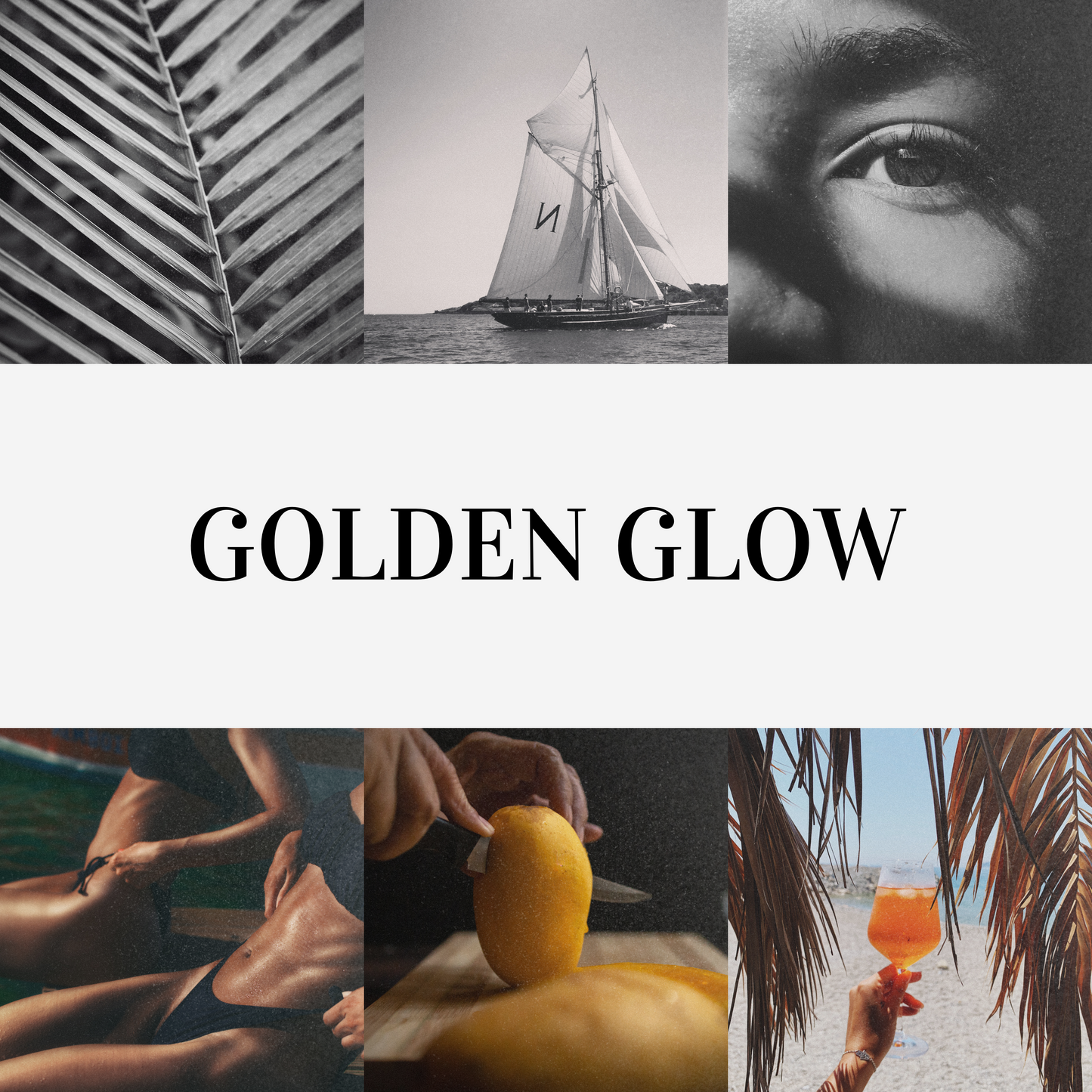 GOLDEN GLOW Inspired by VILHELM Mango Skin